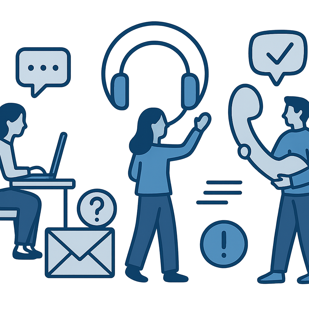 Contact illustration